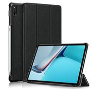 Kepuch Custer Funda para Huawei MatePad 11" 2021,Slim Smart Cover Fundas Carcasa Case Protectora de PU-Cuero para Huawei MatePad 11" 2021 - Negro