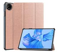 Kepuch Custer Funda para Huawei MatePad Pro 11 2024 2022,Slim Smart Cover Fundas Carcasa Case Protectora de PU-Cuero - Rose Oro