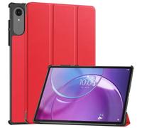 Kepuch Custer Funda para Lenovo Idea Tab Pro Gen 2 TB376FC 13",Slim Smart Cover Fundas Carcasa Case Protectora de PU-Cuero - Rojo