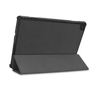 Kepuch Custer Funda para Lenovo Tab M10 FHD Rel TB-X605FC TB-X605LC,Slim Smart Cover Fundas Carcasa Case Protectora de PU-Cuero para Lenovo Tab M10 FHD Rel TB-X605FC TB-X605LC - Negro