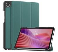 Kepuch Custer Funda para Lenovo Tab One TB305XU TB305FU/Tab K9 8.7",Slim Smart Cover Fundas Carcasa Case Protectora de PU-Cuero - Verde