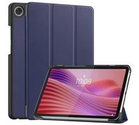 Kepuch Custer Funda para Lenovo Tab One TB305XU TB305FU/Tab K9 8.7",Slim Smart Cover Fundas Carcasa Case Protectora de PU-Cuero - Azul