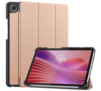 Kepuch Custer Funda para Lenovo Tab One TB305XU TB305FU/Tab K9 8.7",Slim Smart Cover Fundas Carcasa Case Protectora de PU-Cuero - Rose Oro