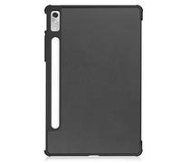 Kepuch Custer Funda para Lenovo Tab P11 Pro 2nd 2022 11.2" TB132FU TB138FC,Slim Smart Cover Fundas Carcasa Case Protectora de PU-Cuero para Lenovo Tab P11 Pro 2nd 2022 11.2" TB132FU TB138FC - Negro