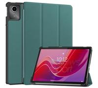 Kepuch Custer Funda para Leonvo Tab M11 TB330FU TB331FC, K11E 11" 2025, K11 TB-330/331FU,Slim Smart Cover Fundas Carcasa Case Protectora de PU-Cuero - Verde