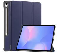 Kepuch Custer Funda para Samsung Galaxy Tab S10 FE+ (FE Plus) 13.1" X620 X626B,Slim Smart Cover Fundas Carcasa Case Protectora de PU-Cuero - Azul