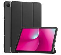 Kepuch Custer Funda para T-Mobile Revvl Tab 2 Released 5G 10.1" 2025,Slim Smart Cover Fundas Carcasa Case Protectora de PU-Cuero - Negro