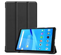 Kepuch Custer Funda Slim Smart Cover Fundas Carcasa Case Protectora de PU-Cuero para Lenovo Tab M8 3rd TB-8506F/Smart Tab M8/M8 FHD TB-8705F 8705N/M8 HD TB-8505F 8505X/Motorola Tab G20 - Negro