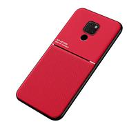Kepuch Mowen Funda Case Carcasa Placa de Metal Incorporada para Huawei Mate 20 X - Rojo