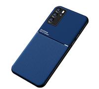 Kepuch Mowen Funda Case Carcasa Placa de Metal Incorporada para OPPO Reno 6 Pro - Azul