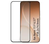 Kepuch Protector de Pantalla para Oppo Reno 15 F 6.57" 158.2x74.9mm - Vidrio Templado 2 Paquetes