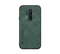 Kepuch Silklike Funda para Oneplus 8 Pro - Case Carcasa Placa de Metal Incorporada para Oneplus 8 Pro - Verde