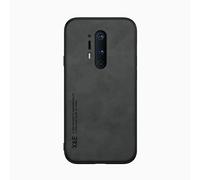 Kepuch Silklike Funda para Oneplus 8 Pro - Case Carcasa Placa de Metal Incorporada para Oneplus 8 Pro - Negro