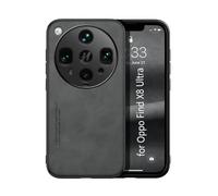 Kepuch Silklike Funda para OPPO Find X8 Ultra - Case Carcasa Placa de Metal Incorporada - Negro