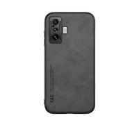 Kepuch Silklike Funda para Redmi K50 Gaming/K50G/Poco F4 GT - Case Carcasa Placa de Metal Incorporada para Redmi K50 Gaming/K50G/Poco F4 GT - Negro
