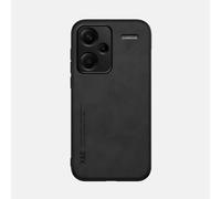 Kepuch Silklike Funda para Redmi Note 13 Pro+ - Case Carcasa Placa de Metal Incorporada para Redmi Note 13 Pro+ - Negro