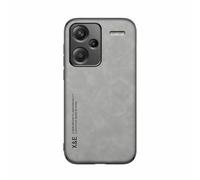Kepuch Silklike Funda para Redmi Note 13 Pro+ - Case Carcasa Placa de Metal Incorporada para Redmi Note 13 Pro+ - Gris