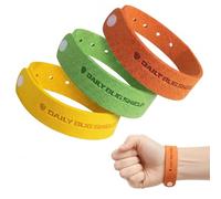 KEPYATI 3 Piezas Pulseras Repelente de Mosquitos, Pulsera Antimosquitos, Ajustables Impermeables Pulsera Mosquitos para los Niños y Adultos al Aire Libre Uso en Interiores