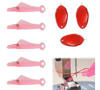 KEPYATI 5 Enhebradores De Aguja De Plástico, Enhebradores De Agujas De Coser A Mano, Herramienta Enhebradora De Agujas De Plástico Multicolor, Enhebrador Simple, Hogar Enhebrador,Automático De Agujas