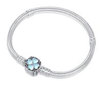 KEQ Pulsera para mujer de plata de ley 925, pulseras Moments Serpiente, pulsera de eslabones de serpiente, pulsera para San Valentín, Día de la Madre, cumpleaños, Navidad, regalo para mujeres, novia