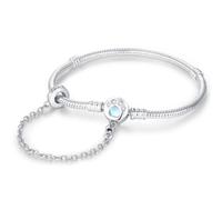 KEQ Pulsera para mujer de plata de ley 925, pulseras Moments Serpiente, pulsera de eslabones de serpiente, pulsera para San Valentín, Día de la Madre, cumpleaños, Navidad, regalo para mujeres, novia