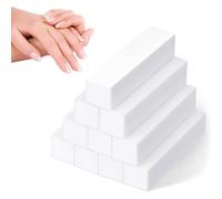 KEQAR 10 Piezas Almohadillas Pulidoras de Uñas, Pulidor Profesional, Bloques Pulidores, Pulidores para Manicura, Pedicura y Diseño de Uñas, Herramientas para la Técnica de Uñas