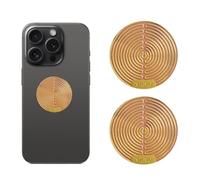 KEQAR 2 Pcs EMF Bloqueador de Radiación, Adhesivo Protector para Teléfono, Portátil, Tablet y Todos los Dispositivos Electrónicos
