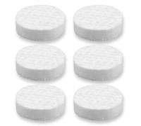 KEQAR 6 Piezas de Lana Cerámica para Bioetanol Lana de Vidrio Cerámica para Chimenea de Bioetanol Interior Gel Estufa de Mesa (86 x 86 x 25mm)