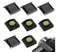 KEQAR 8 piezas Nivel de burbuja, Protección, Protector Zapata Flash para Cámaras, Cubierta Hot Shoe, Tapa Zapata de Cámara, Protector de Montaje de Flash, Tapa para Hot Shoe, Accesorio de Cámara Flash