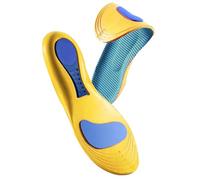 KEQAR Par Plantillas Ortopédicas, Plantillas para Fascitis Plantar y Dolor de Pies, Soporte para el Arco del Pie, para Hombres y Mujeres, Pies Planos y Metatarsalgia (39-40)