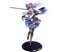 Keqing Sword Dance Anime Figure Model Statue Keqing Cosplay PVC Action Figure Model Toys Figurine Collection Decoration Gift 9.8"