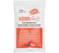 Keraflott - Moldes para moldear en relieve (1 kg), color blanco