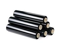 Keraiz 6 Rollos Film Estirable Manual, Negro, 0