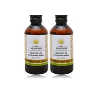 Kerala Ayurveda Mahanarayana Thailam - Aceite ayurvédico para dolor muscular y rigidez | Aumenta la flexibilidad en las articulaciones y alivia el dolor | Aceite de masaje Tel | Fortalece los músculos