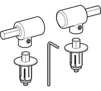 Keramag - Bisagras flujo emparejamiento asiento del inodoro 575950