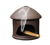 Keramik Weihrauchhalte - KeramikSanto-Halter | Multifunktionale Räucherschale, Aschefänger Für Yoga- Und Meditationsräume, Keramik-Brennschale