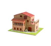 Keranova- Kit de cerámica Casa Señorial, Color marrón (30331) , color/modelo surtido