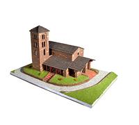 Keranova Kit de cerámica Iglesia de Santo Joan de Caselles Color gris 30112 , color/modelo surtido