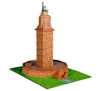 Keranova- Kit de cerámica Torre de Hércules, Color marrón (30108) , color/modelo surtido