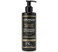 Kerargan - Acondicionador Anticaída con Aceite de Ricino - Desenreda & Nutre el Cabello Seco y Quebradizo - Enriquecido con Queratina y Aceite de Argán - Sin Sulfatos, OGM ni Aceites Minerales - 250ml