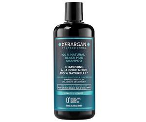 Kerargan - Champú Revitalizante con Lodo Negro del Mar Muerto para Cabello Graso y Cuero Cabelludo Irritado - Purifica y Revitaliza - Sin Sulfatos, OMG, Silicona, Aceite Mineral - 500ml.