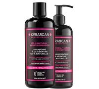 KERARGAN - Dúo de Keratina: Champú y Cuidado sin Aclarado - 500ml+350ml