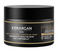 Kerargan - Mascarilla Capilar Anticaída con Aceite de Ricino - Tratamiento Intensivo para Cabello Seco y Quebradizo - Enriquecida con Aloe Vera - Sin Sulfatos, OGM ni Aceites Minerales - 250ml