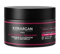 Kerargan Tratamiento capilar ultra reparador de queratina para cabello dañado y estresado - Fortalece, alisa y protege - Sin sulfatos, OGM, aceite mineral - 250 ml
