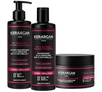 KERARGAN - Trío de Keratina: Champú, Acondicionador y Mascarilla - 3x250ml