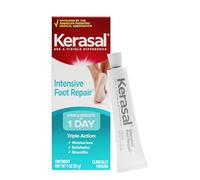 Kerasal 29974 Reparación de pie intensivo Exfoliante Hidratante de pies, 1 oz