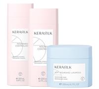 KERASILK Set alisador (champú 250 ml + acondicionador 200 ml + mascarilla 200 ml)