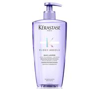 Kérastase | Blond Absolu, Champú Hidratante Iluminador, Para Pelo Sensibilizado, Decolorado, Con Mechas y Grises, Con Ácido Hialurónico, Bain Lumière, 500 ml