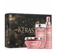 Kérastase Chroma Absolu Masque Set de regalo para cabello teñido, contiene: Bain Riche Chroma Respect 250 ml, Masque Chroma Filler 200 ml, Sérum Chroma Thermique 150 ml