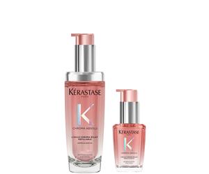 Kérastase Chroma Absolu Refillable Hair Oil 75ml And 30ml Duo For Colour Treated Hair